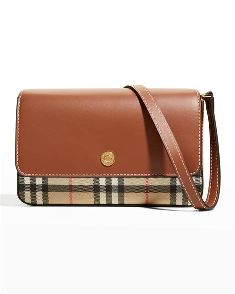 burberry canvas check and leather crossbody bag|farfetch crossbody bags sale.